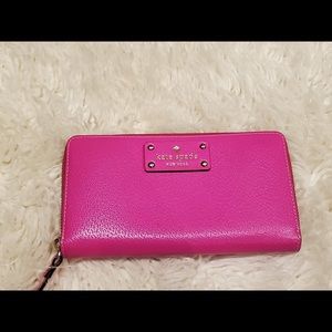 Hot Pink Kate Spade Wallet